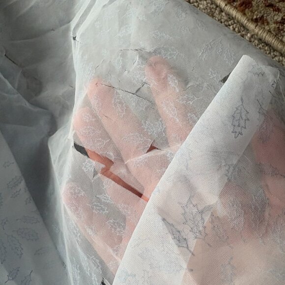 Vintage 1950s Pale Blue Chiffon Prom Dress 💙 Rockabilly Cupcake Party S - Picture 11 of 16